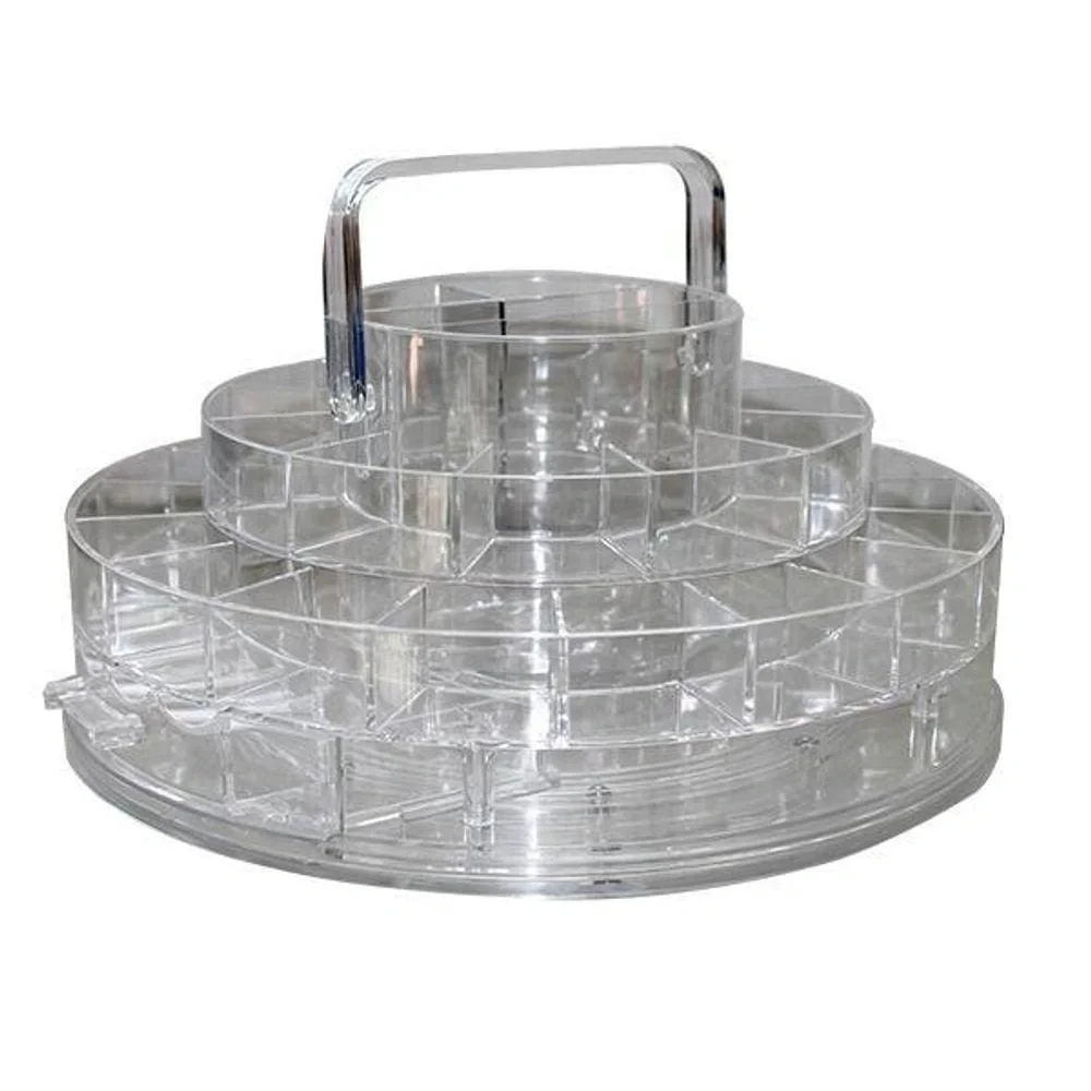 Clear Rotating Organizer - Picture 1 of 3